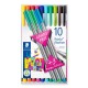 Staedtler 334 TB13 rotulador de punta fina Fino Multicolor 10 pieza(s)